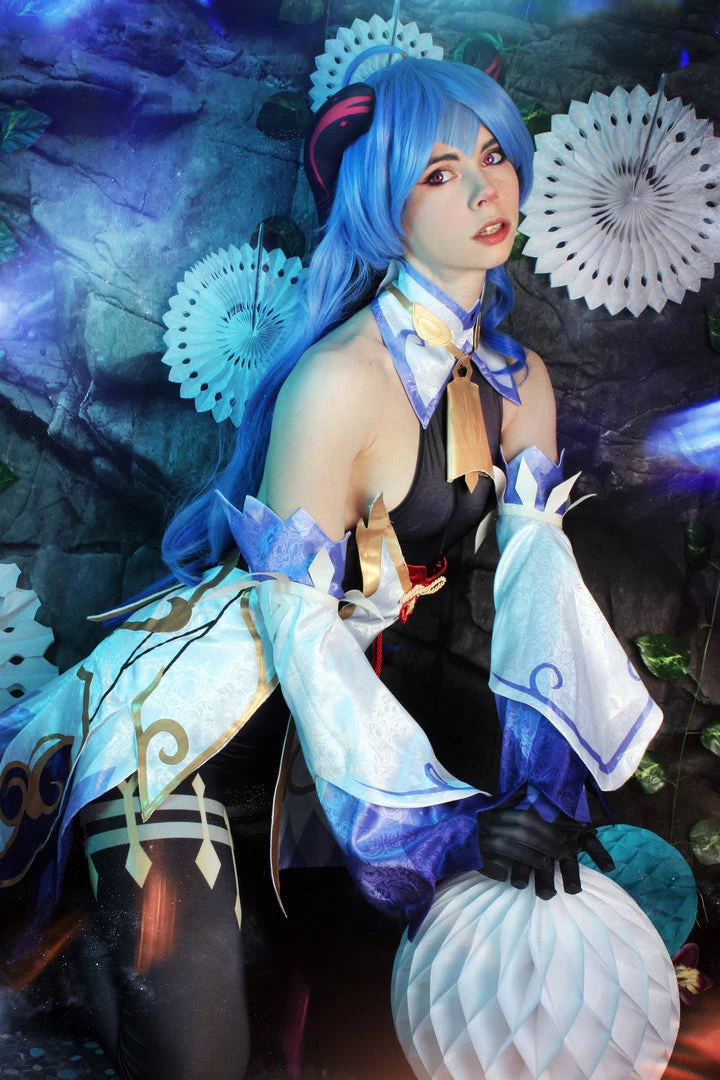 NewCosplay Game Genshin Impact GanYu Jumpsuit Outfits Cosplay Costume 14 NewCosplay Game Genshin Impact GanYu Jumpsuit Outfits Cosplay Costume