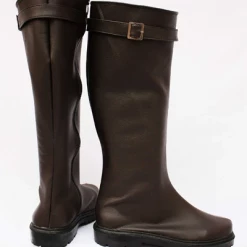 NewCosplay Hakuoki Nagakura Shinpachi Cosplay Boots Shoes