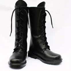 NewCosplay Hakuoki Saitou Hajime Cosplay Boots Shoes