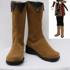 NewCosplay New Arrivals Hakuoki Yukimura Chitsuru Cosplay Boots Shoes
