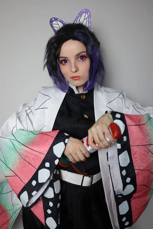 NewCosplay New Arrivals Demon Slayer: Kimetsu No Yaiba Kochou Shinobu Cosplay Costume 16 NewCosplay New Arrivals Demon Slayer: Kimetsu No Yaiba Kochou Shinobu Cosplay Costume