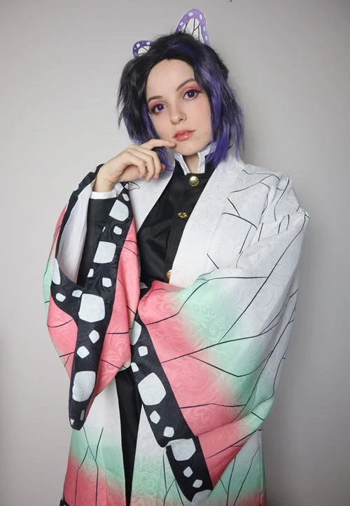 NewCosplay New Arrivals Demon Slayer: Kimetsu No Yaiba Kochou Shinobu Cosplay Costume 17 NewCosplay New Arrivals Demon Slayer: Kimetsu No Yaiba Kochou Shinobu Cosplay Costume