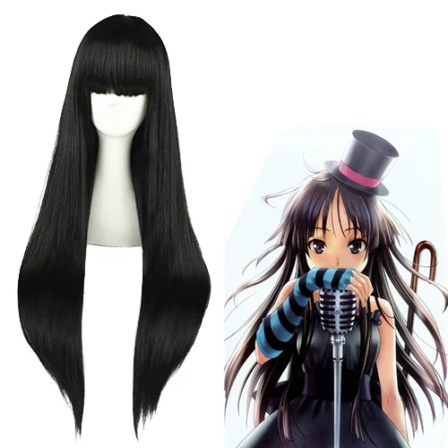 NewCosplay K-ON! Akiyama Mio Long Cosplay Wig New Arrivals 3 NewCosplay K-ON! Akiyama Mio Long Cosplay Wig New Arrivals
