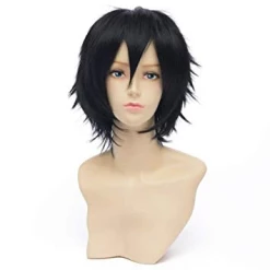 NewCosplay KARNEVAL Gareki Black Cosplay Wig New Arrivals