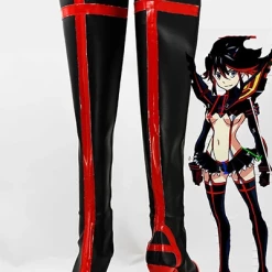 NewCosplay New Arrivals KILL La KILL Ryuko Matoi Cosplay Boots Shoes