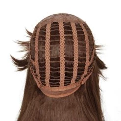 New Cosplaysky DVA Hana Song Cosplay Wig Overwatch OW Cosplay Wig Brown Long Hair New Arrivals