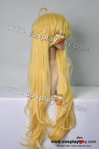 NewCosplay Panty And Stocking Yellow Blonde Long Cosplay Wig 4 NewCosplay Panty And Stocking Yellow Blonde Long Cosplay Wig