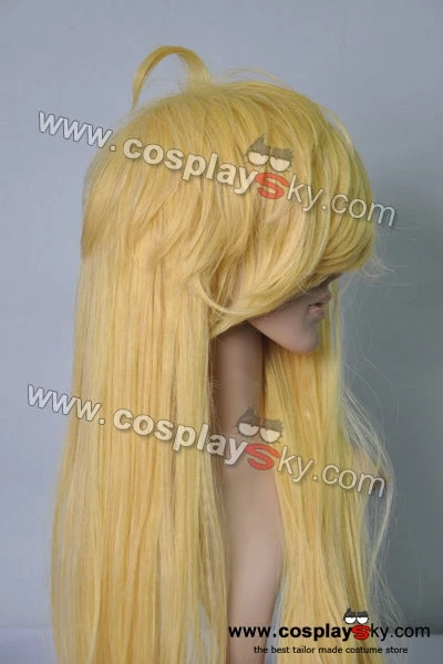 NewCosplay Panty And Stocking Yellow Blonde Long Cosplay Wig 5 NewCosplay Panty And Stocking Yellow Blonde Long Cosplay Wig