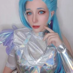 NewCosplay League Of Legends LOL KDA Groups Seraphine Women Dress Outfits Halloween Carnival Suit Cosplay Costume New Arrivals 27 NewCosplay League Of Legends LOL KDA Groups Seraphine Women Dress Outfits Halloween Carnival Suit Cosplay Costume New Arrivals