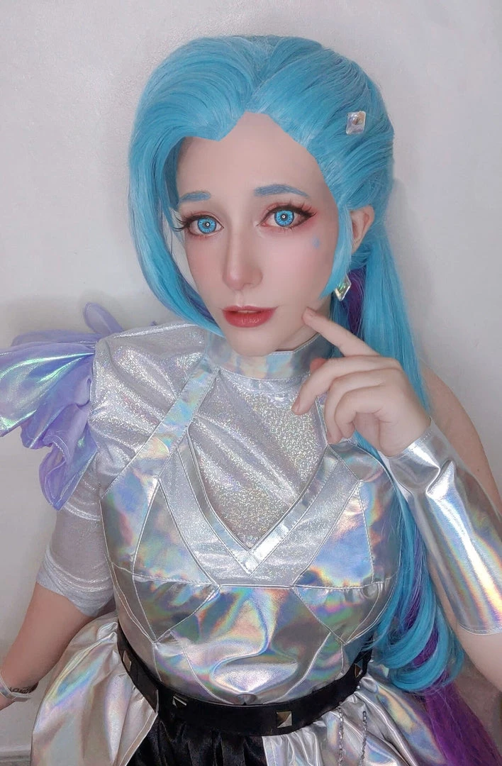 NewCosplay League Of Legends LOL KDA Groups Seraphine Women Dress Outfits Halloween Carnival Suit Cosplay Costume New Arrivals 15 NewCosplay League Of Legends LOL KDA Groups Seraphine Women Dress Outfits Halloween Carnival Suit Cosplay Costume New Arrivals