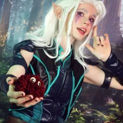 NewCosplay The Dragon Prince-Rayla Vest Pants Halloween Carnival Suit Cosplay Costume New Arrivals 31 NewCosplay The Dragon Prince-Rayla Vest Pants Halloween Carnival Suit Cosplay Costume New Arrivals