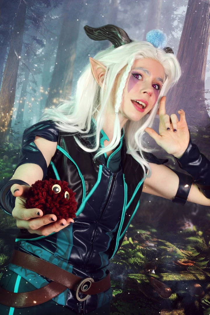 NewCosplay The Dragon Prince-Rayla Vest Pants Halloween Carnival Suit Cosplay Costume New Arrivals 17 NewCosplay The Dragon Prince-Rayla Vest Pants Halloween Carnival Suit Cosplay Costume New Arrivals