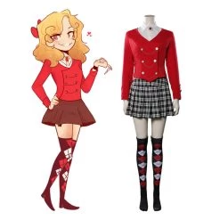 NewCosplay Heathers The Musical-Heather Chandler Uniform Skirt Outfits Halloween Carnival Costume Cosplay Costume New Arrivals