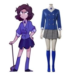 NewCosplay Heathers The Musical-Veronica Sawyer Uniform Skirt Outfits Halloween Carnival Costume Cosplay Costume