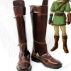 NewCosplay New Arrivals The Legend Of Zelda Cosplay Boots Shoes Brown
