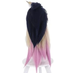 NewCosplay League Of Legends LOL KDA Groups Akali The Rogue Assassin Carnival Halloween Party Props Cosplay Wig New Arrivals