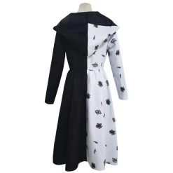 NewCosplay Cruella Black White Dress Outfits Halloween Carnival Suit Cosplay Costume New Arrivals 8 NewCosplay Cruella Black White Dress Outfits Halloween Carnival Suit Cosplay Costume New Arrivals