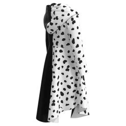 NewCosplay Cruella Halloween Costumes For Girls Kids Children Cosplay Costume New Arrivals