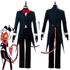 NewCosplay Hazbin Hotel Moxxie Helluva Boss Outfit Halloween Carnival Suit Cosplay Costume New Arrivals