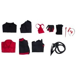 NewCosplay Helltaker Lucifer The Maid Demon Outfits Halloween Carnival Suit Cosplay Costume