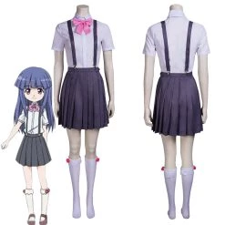 NewCosplay New Arrivals Higurashi: When They Cry Furude Rika Outfits Halloween Carnival Suit Cosplay Costume