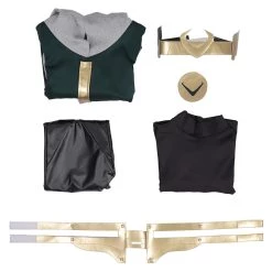 NewCosplay Loki Season 1 Kids Children Costumes Halloween Carnival Suit Cosplay Costume 21 NewCosplay Loki Season 1 Kids Children Costumes Halloween Carnival Suit Cosplay Costume