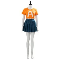 NewCosplay My Hero Academia Season 4 Ochako Uraraka School Uniform Outfit Cosplay Costume 12 NewCosplay My Hero Academia Season 4 Ochako Uraraka School Uniform Outfit Cosplay Costume