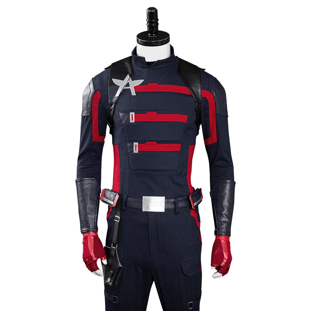 NewCosplay The Falcon And The Winter Soldier John Walker Captain America Outfits Halloween Carnival Suit Cosplay Costume New Arrivals 8 NewCosplay The Falcon And The Winter Soldier John Walker Captain America Outfits Halloween Carnival Suit Cosplay Costume New Arrivals