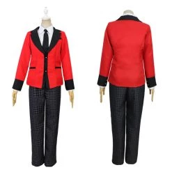 NewCosplay Kakegurui Ryouta Suzui Men School Uniform Outfits Halloween Carnival Suit Cosplay Costume