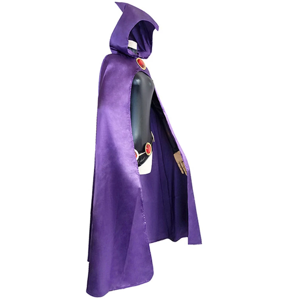 NewCosplay New Arrivals Teen Titans Raven Outfits Halloween Carnival Suit Cosplay Costume 6 NewCosplay New Arrivals Teen Titans Raven Outfits Halloween Carnival Suit Cosplay Costume