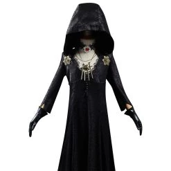 NewCosplay Resident Evil Village Bela Dimitrescu Vampire Lady Bela Dimitrescu Dress Outfits Kids Children Halloween Carnival Suit Cosplay Costume