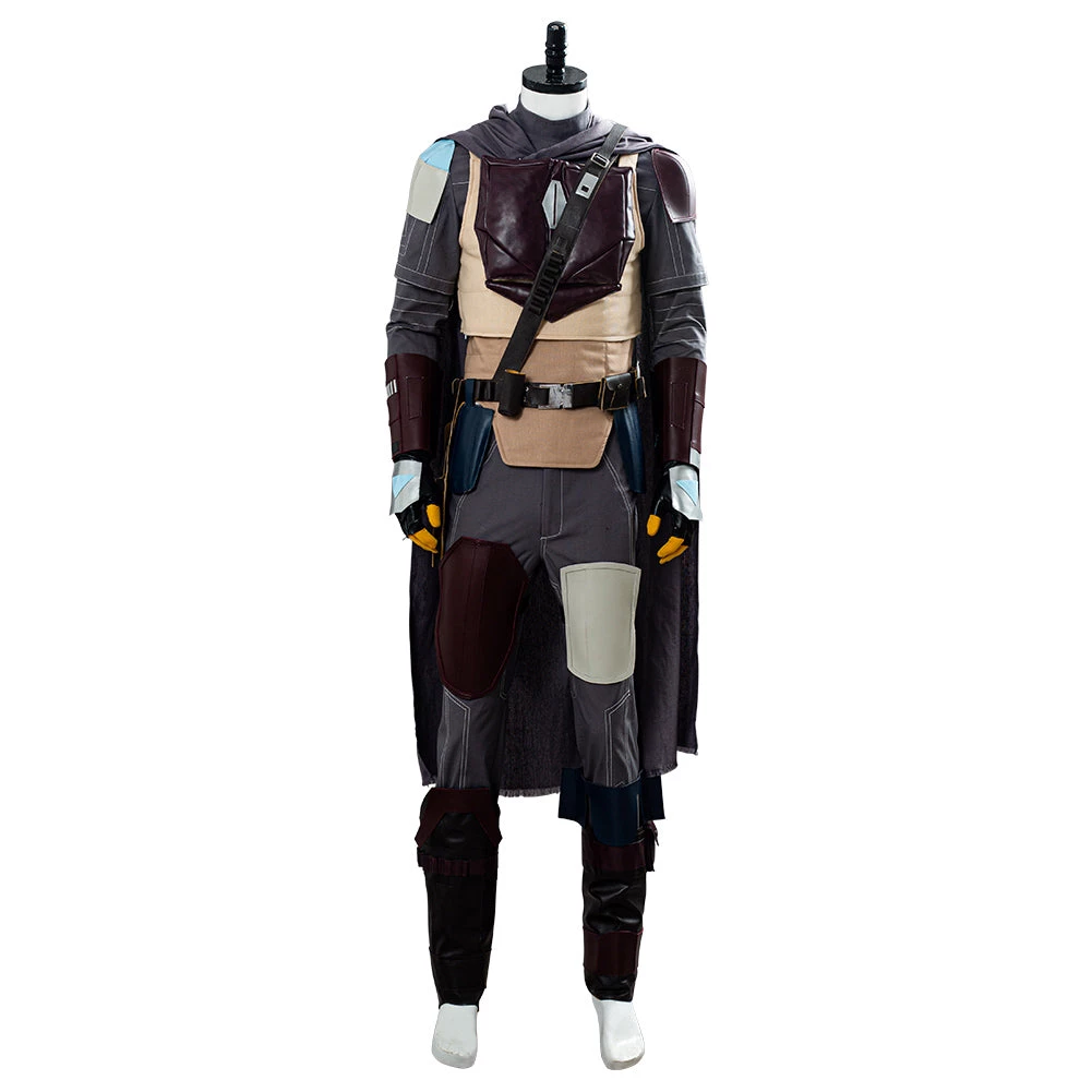 NewCosplay Star Wars The Mandalorian Outfit Cosplay Costume 4 NewCosplay Star Wars The Mandalorian Outfit Cosplay Costume