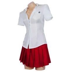 NewCosplay Danganronpa 2: Goodbye Despair Akane Owari Uniform Dress Outfits Halloween Carnival Suit Cosplay Costume New Arrivals