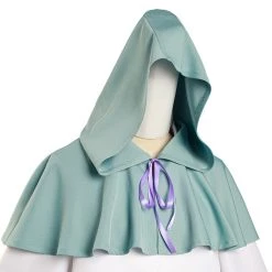 NewCosplay The Promised Neverland Mujika Long Robe Cloak Outfits Halloween Carnival Suit Cosplay Costume