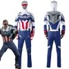 NewCosplay The Falcon And The Winter Soldier-The Falcon Outfits Halloween Carnival Suit Cosplay Costume New Arrivals