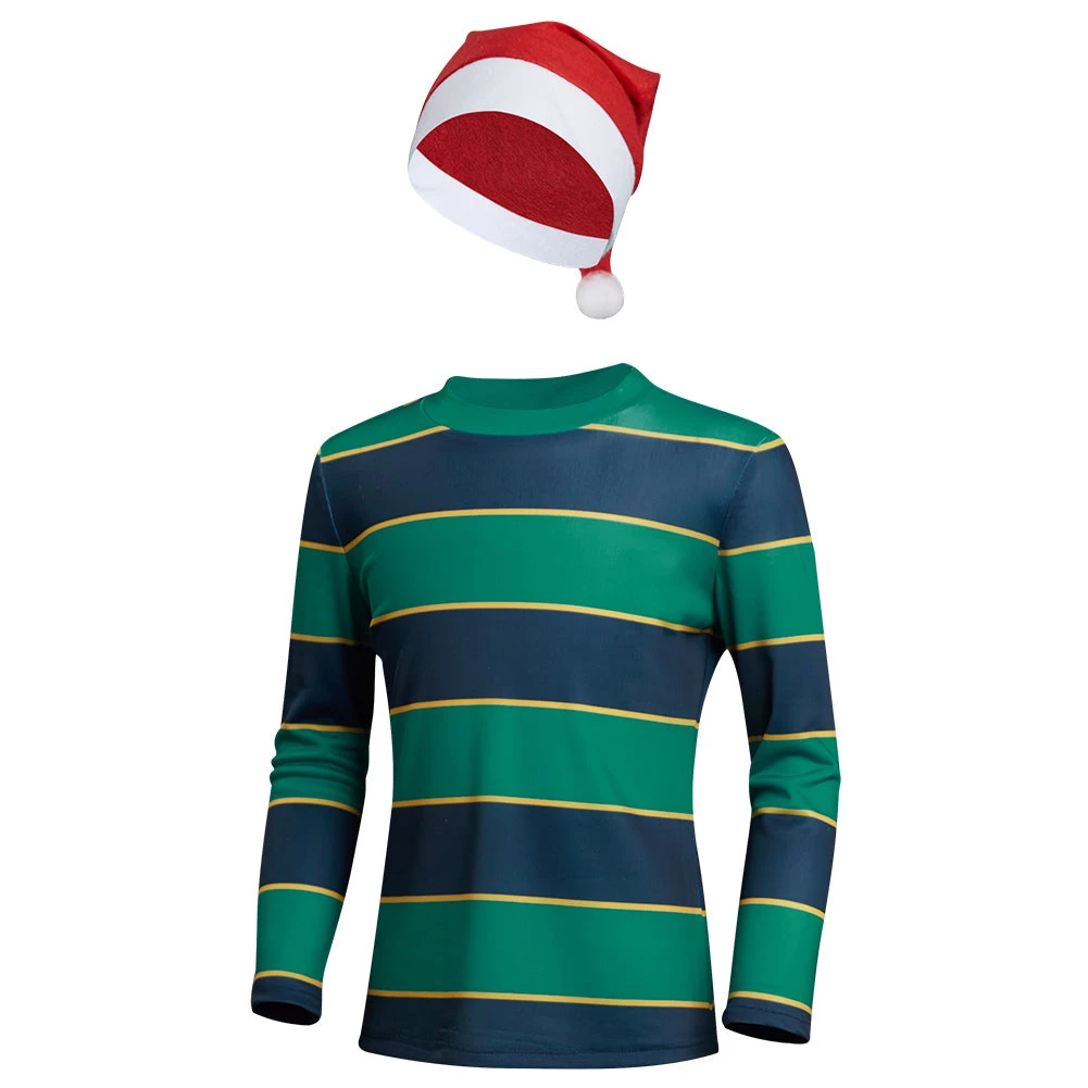 NewCosplay Home Sweet Home Alone - Max Mercer Christmas Carnival Cosplay Costume For Kids Children 4 NewCosplay Home Sweet Home Alone - Max Mercer Christmas Carnival Cosplay Costume For Kids Children