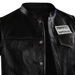 NewCosplay Mayans M.C. Season 3- Ezekiel Reyes Vest Halloween Carnival Suit Cosplay Costume