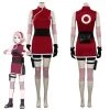 NewCosplay Naruto Haruno Sakura Outfits Halloween Carnival Suit Cosplay Costume New Arrivals