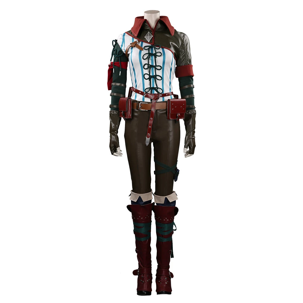 NewCosplay The Witcher Triss Merigold Outfits Halloween Carnival Suit Cosplay Costume New Arrivals 4 NewCosplay The Witcher Triss Merigold Outfits Halloween Carnival Suit Cosplay Costume New Arrivals