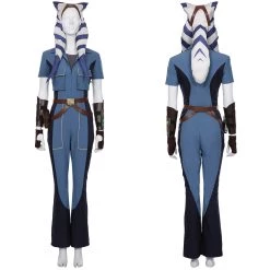 NewCosplay Star Wars: The Clone Wars Season 7 Ahsoka Tano Overalls Halloween Carnival Suit Cosplay Costume New Arrivals