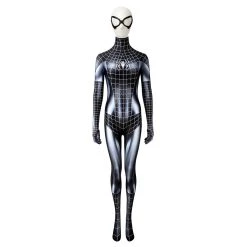 NewCosplay New Arrivals Spider Man Felicia Hardy Black Cat Women Jumpsuit Outfits Halloween Carnival Suit Cosplay Costume