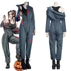 NewCosplay Movie Halloween Michael Myers Women Overalls Uniform Outfits Halloween Carnival Suit Cosplay Costume
