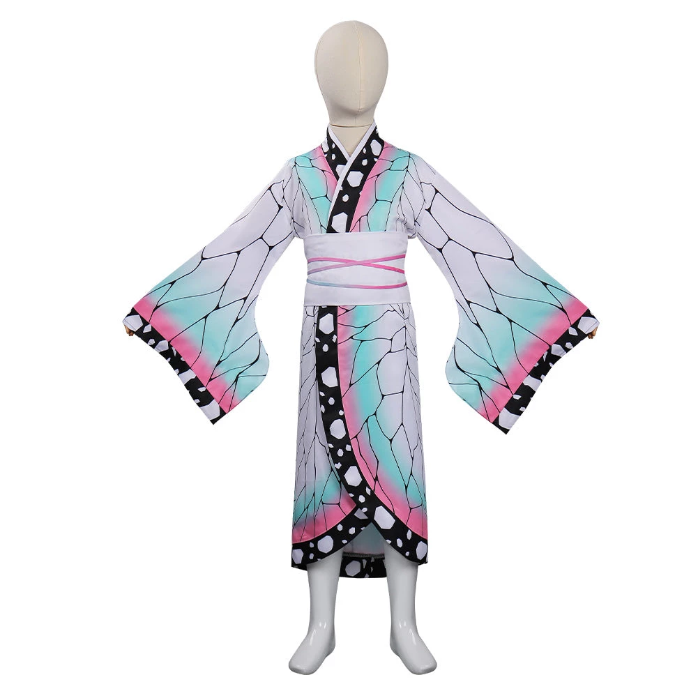 NewCosplay New Arrivals Demon Slayer: Kimetsu No Yaiba Kochou Shinobu Original Design Cosplay Costume For Kids Children - Cossky® 4 NewCosplay New Arrivals Demon Slayer: Kimetsu No Yaiba Kochou Shinobu Original Design Cosplay Costume For Kids Children - Cossky®
