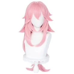 NewCosplay Genshin Impact - Yae Miko Heat Resistant Synthetic Hair Carnival Halloween Party Props Cosplay Wig