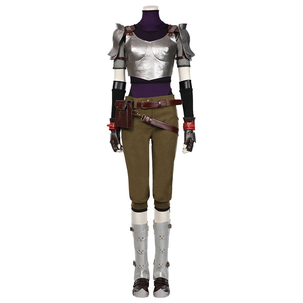 NewCosplay New Arrivals Final Fantasy VII Remake-Jessie Jumpsuit Outfits Halloween Carnival Suit Cosplay Costume 5 NewCosplay New Arrivals Final Fantasy VII Remake-Jessie Jumpsuit Outfits Halloween Carnival Suit Cosplay Costume