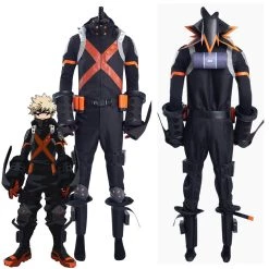 NewCosplay New Arrivals Boku No Hero Academia: World Heroes‘ Mission Katsuki Bakugou Cosplay Costume