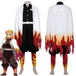 NewCosplay New Arrivals Demon Slayer Rengoku Kyoujurou Outfit Cosplay Costume