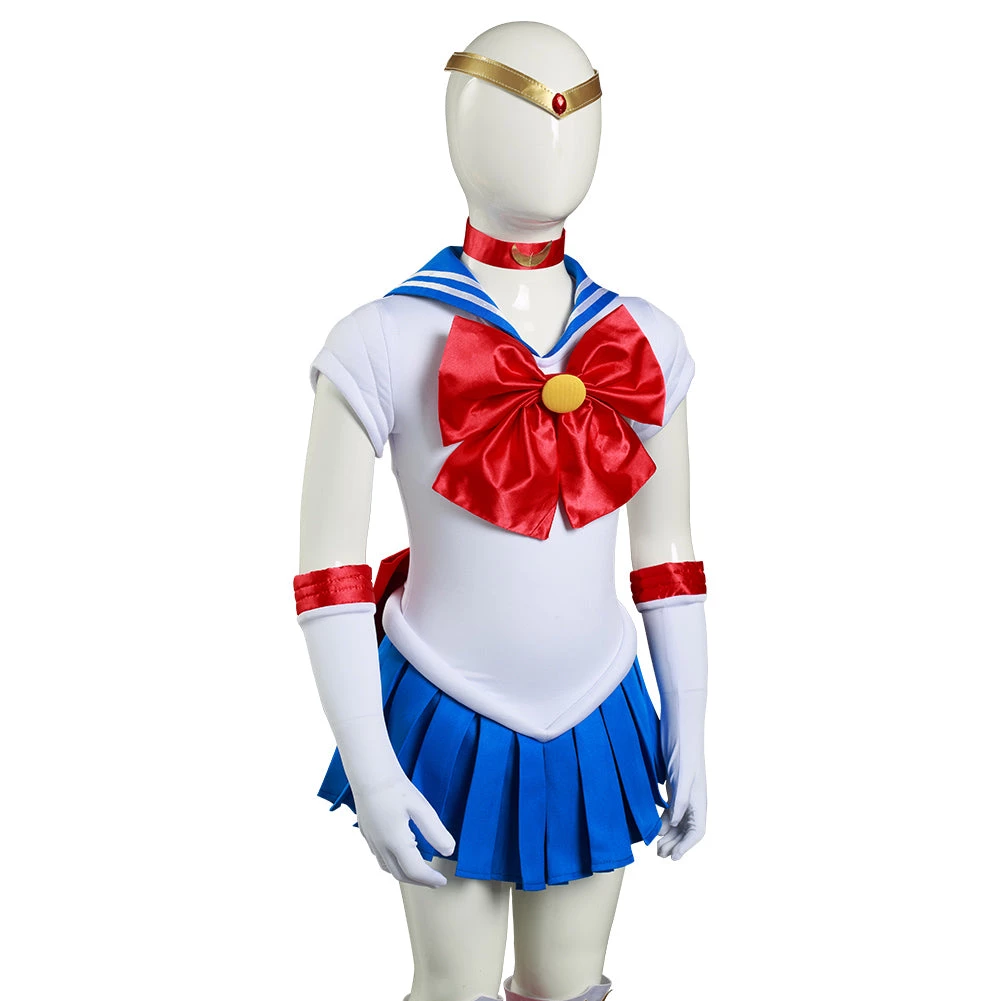 NewCosplay Sailor Moon Sailor Moon/Tsukino Usagi Kids Children Girls Dress Outfits Cosplay Costume New Arrivals 10 NewCosplay Sailor Moon Sailor Moon/Tsukino Usagi Kids Children Girls Dress Outfits Cosplay Costume New Arrivals