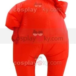 NewCosplay New Arrivals Among Us Adult Size Inflatable Costume Full Body Jumpsuit Red Version