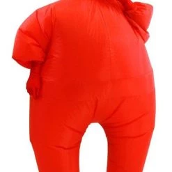 NewCosplay New Arrivals Among Us Adult Size Inflatable Costume Full Body Jumpsuit Red Version